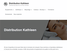 Tablet Screenshot of distributionkathleen.com